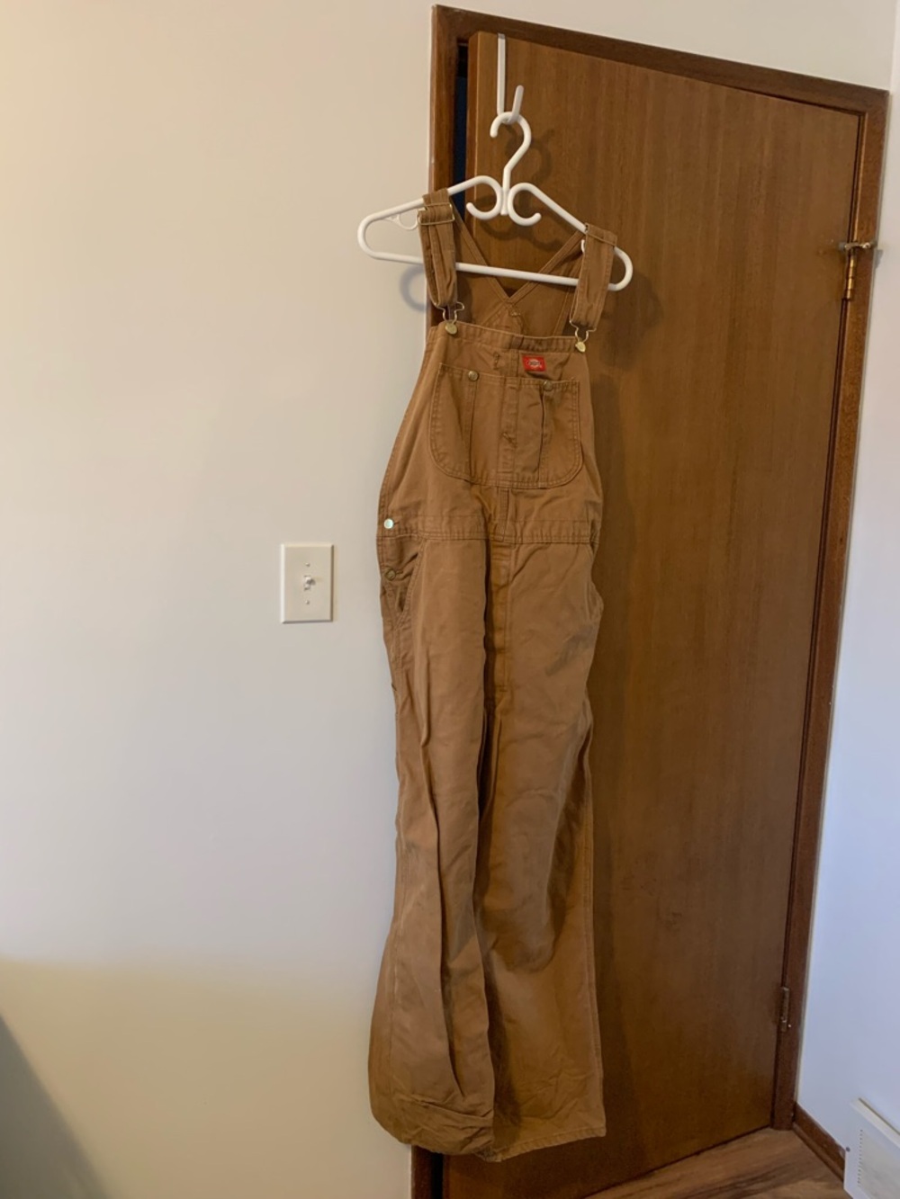 Brown Men’s Utility Overalls - Casual Workwear